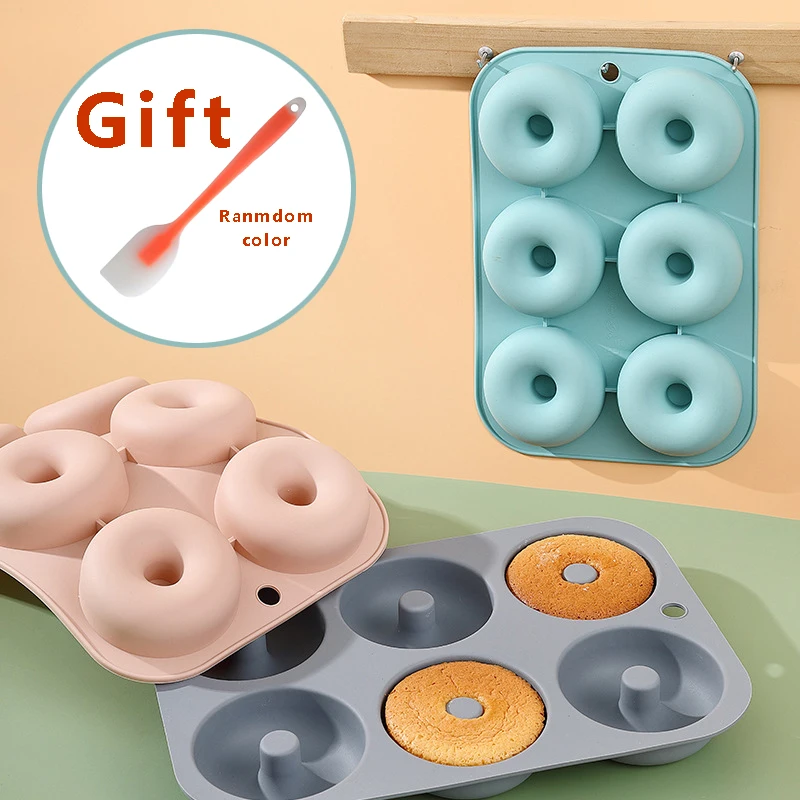 

6 гравитационная форма для выпечки, антипригарная форма для пончиков и шоколада, пищевая силиконовая форма для кексов, сделай сам, маффин, кухонный инструмент для духовки, формы для выпечки