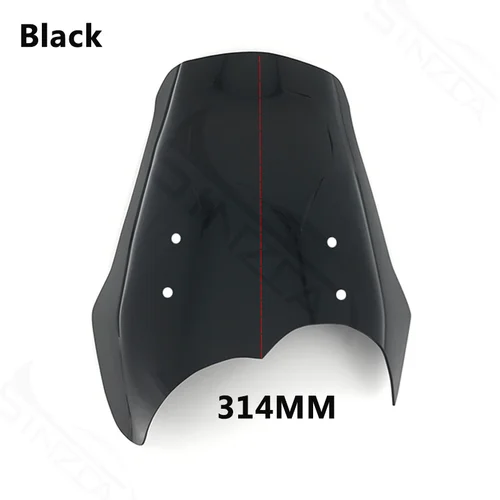 Imagen 2 del producto Parabrisas para BMW G 650 GS G650 GS G650GS Deflectores de viento de parabrisas Clase frontal Negro