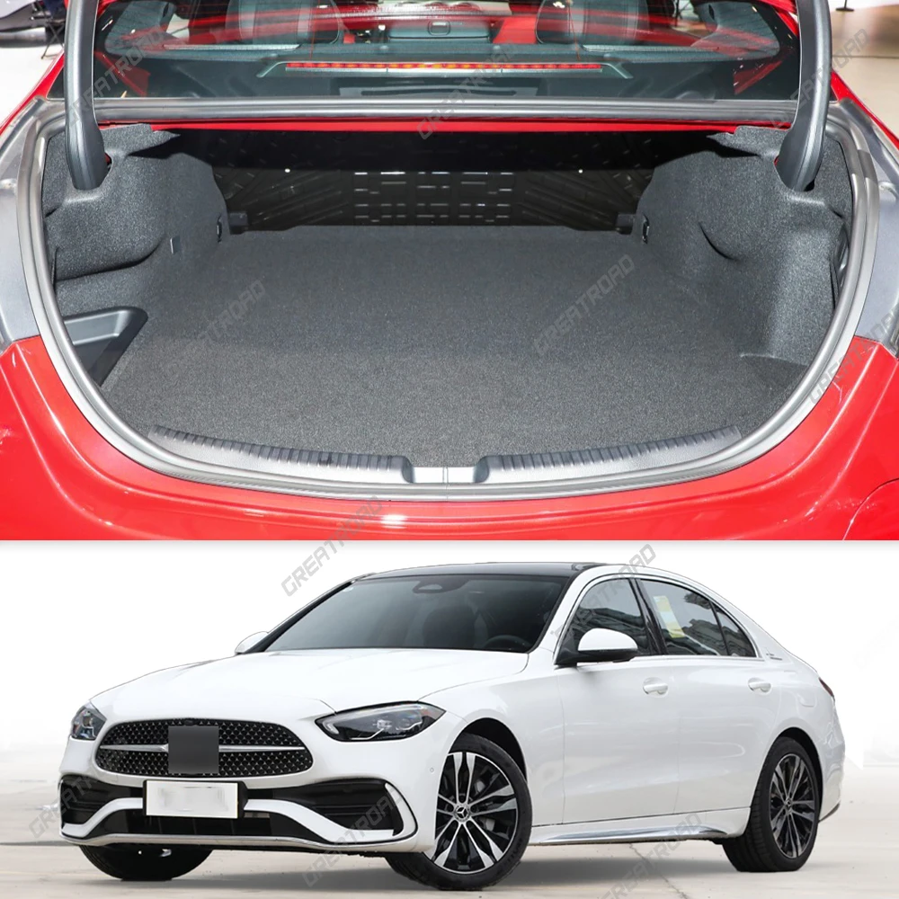 

GREATROAD для Mercedes Benz C Class New Energy 2023-2025, автоматический коврик для багажника с полным покрытием, автомобильный защитный коврик, аксессуары для интерьера