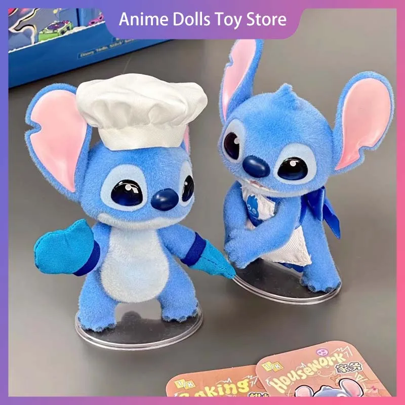 

Disney Hello Stitch Series Blind Box Cartoon Stitch Kawaii Cute Model Toy Collection Doll Desktop Ornament Decoration Gift Kid
