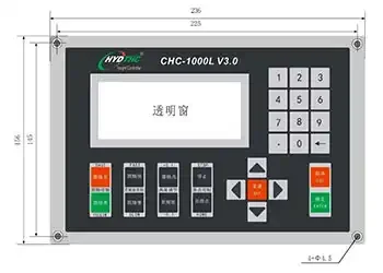 HYD laser cutting height controller  CHC-1000L capacitor height regulator for cnc cutting machine