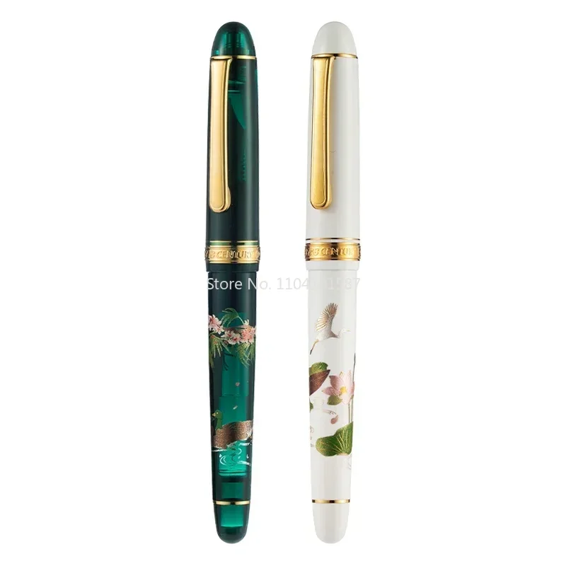 

Japan THEBAIX Platinum 2023 Digging Limited Ten PNB-15000 14k Gold Nib Fountain Pen Business Writing Gift Stationery