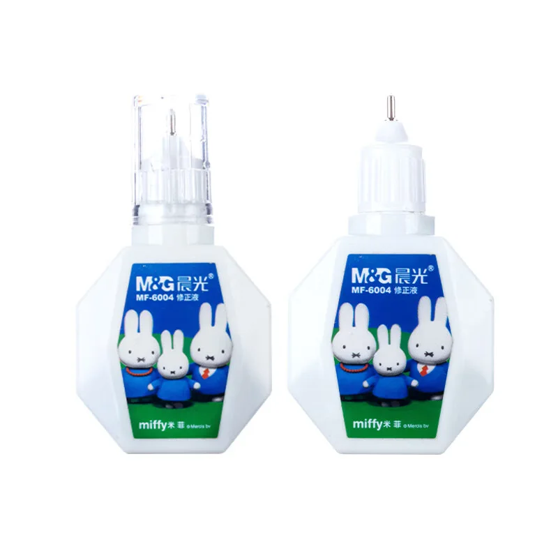 M&G 18 ml Korrekturflüssigkeit, tragbar, für Studenten, 2 Stück, Korrekturflüssigkeit für Studium und Büro