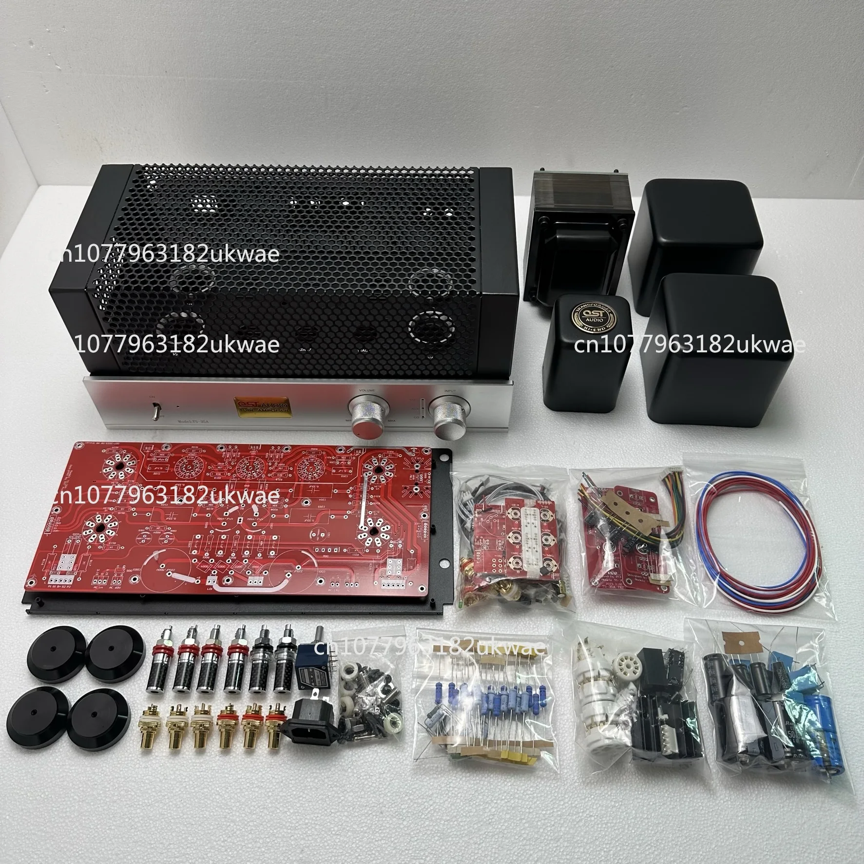 

Вакуумная ламповая желчная машина EL34 HIFI усилитель мощности DIY комплект Fever audio