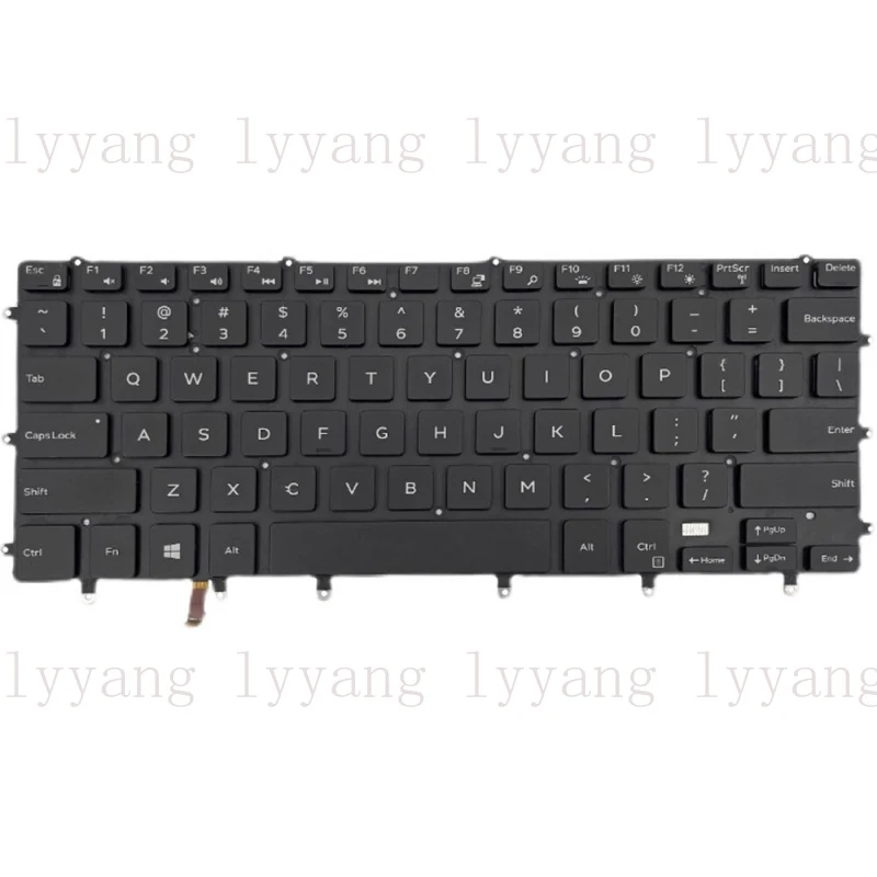 

f FOR Dell XPS 15 7590 9550 9560 9570 7558 7568 M5510 Notebook Keyboard us