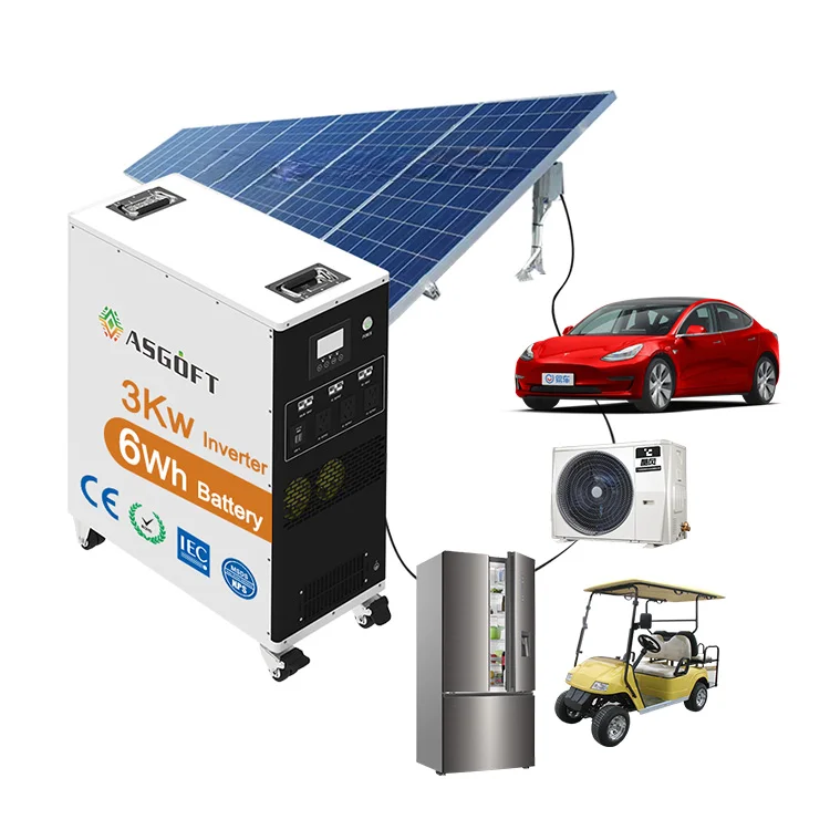 6kwh Outdoor All in one ESS Home energy storage 3kw hybrid inverter Solar System lifepo4 portable Power Station solar battery