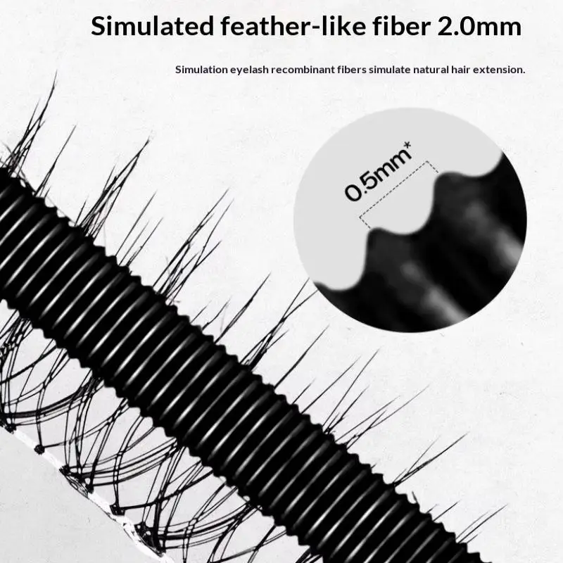 1Pc Silver Tube Mascara Natural Curled Mascara Lengthens Eyelashes No Smudging Waterproof Sweatproof Tubing Mascara Long Lasting