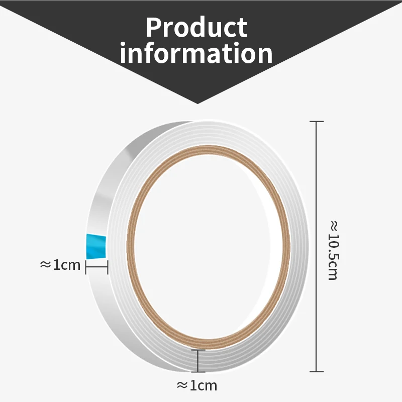 LUXIANZI LCD Screen Repair Fixing Tape Edge Frame Fix For Cellphone Tablet Electrical appliance Touch Screen Adhesive Tape 10mm