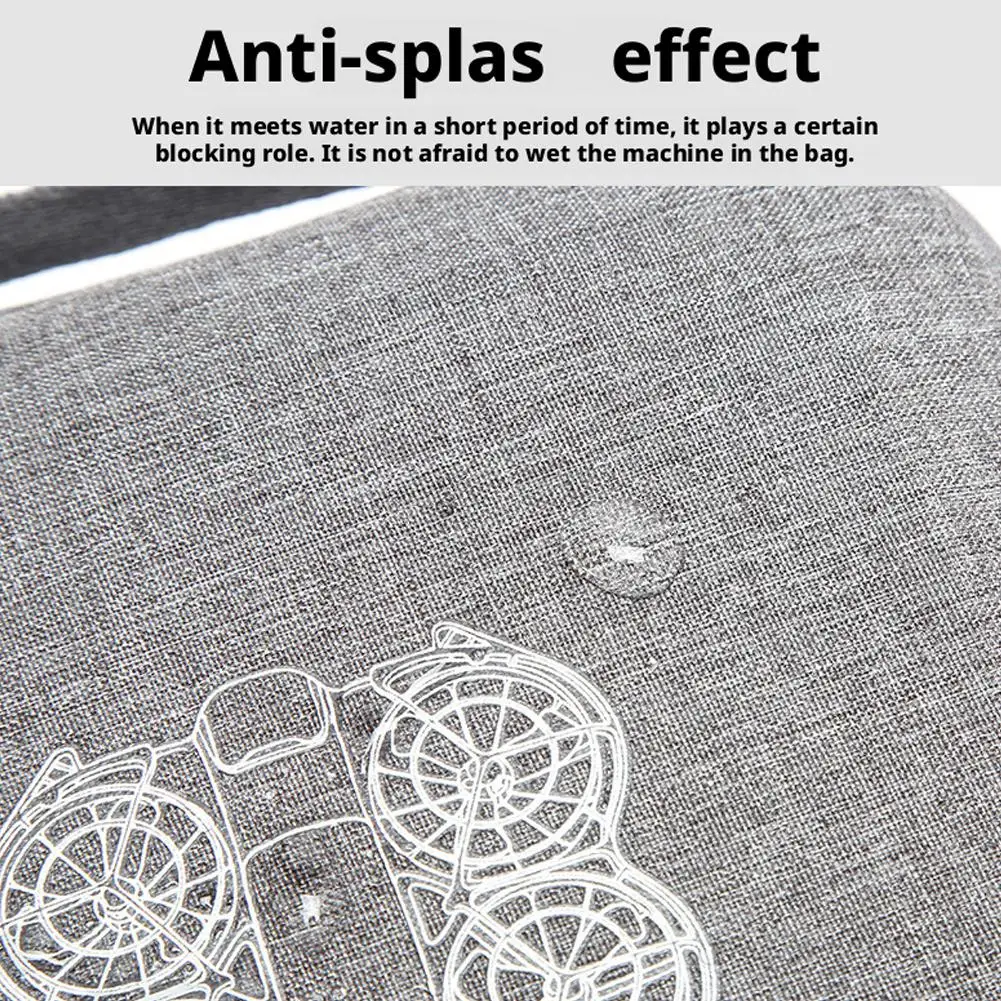   حقيبة حمل dji Neo2 PU + غلاف صلب من الليكرا مقاوم للماء ومقاوم للضغط في الهواء الطلق بدون طيار