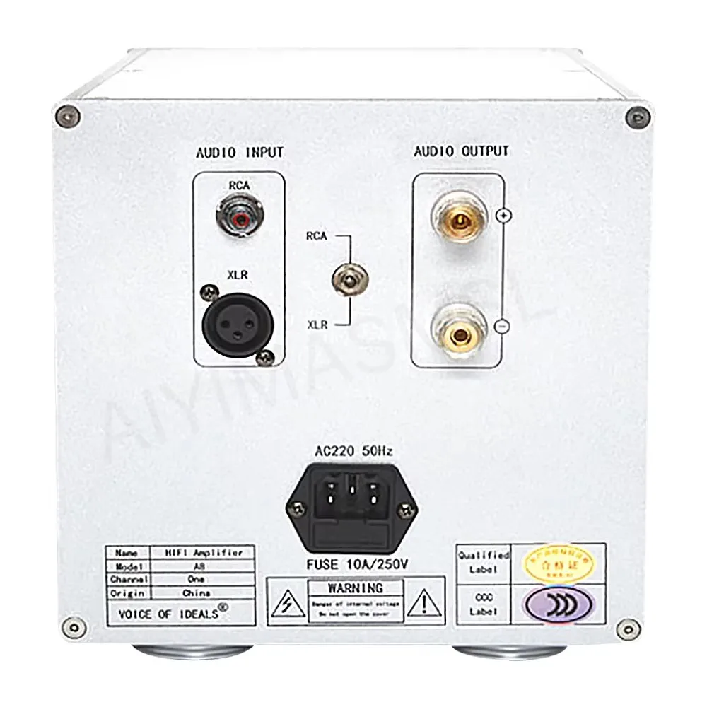 AIYIMA SMSL A8 HIFI Class A Post Amplifier 2.0 280W Splitter MJ15025 MJ150251 Tube Home Rear Amplifier power Amp Audio