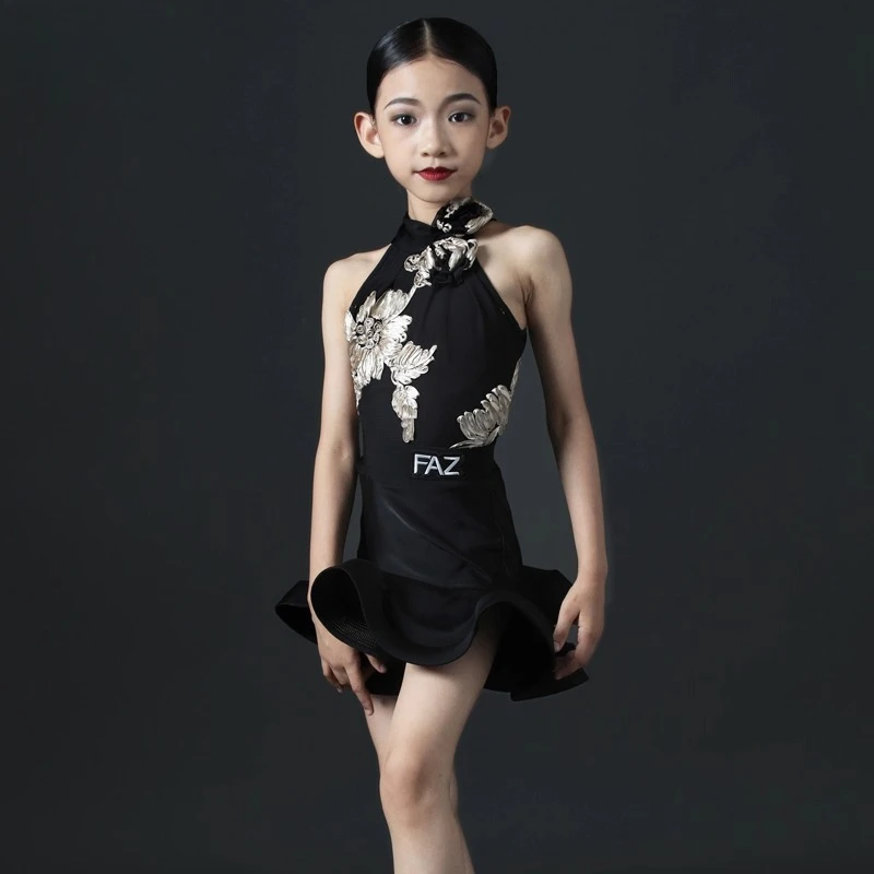 

Интернет-знаменитости для девочек, набор для латинских танцев, детский высококачественный латинский набор