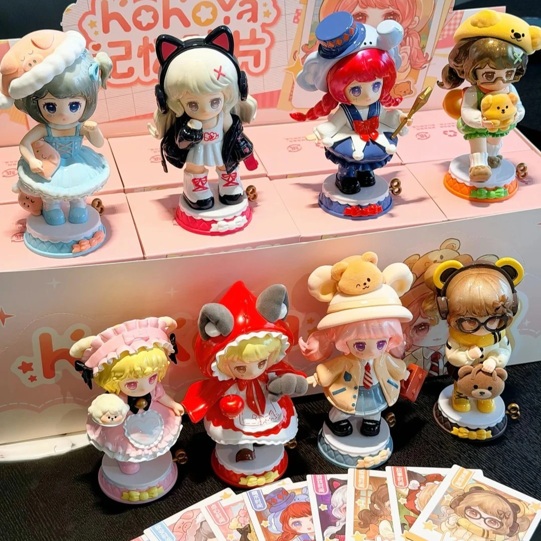 

KOKOYA Memories Fragments Series слепая коробка милая Kokoya V5 аниме кукла Mystery Box Kawaii настольный орнамент фигурки сумка-сюрприз