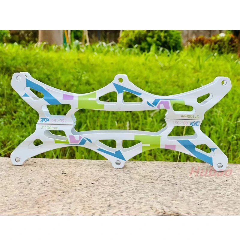 Roller Skate Frames Speed Skating Skates Rack 3*90/100/110/125mm 4*100/110mm 3 / 4 Wheels Accessories Skate Base Frame Bracket