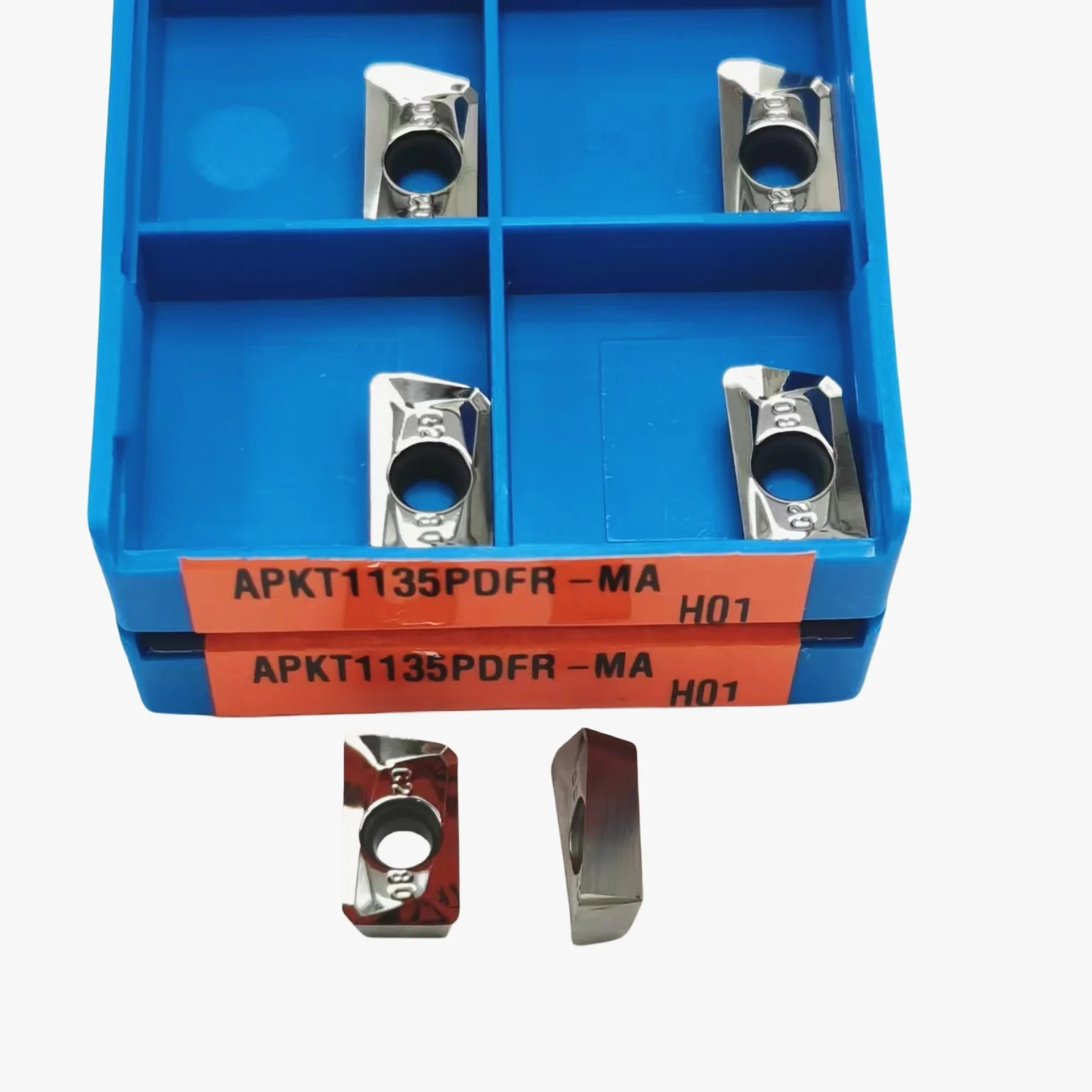 Hoja de aluminio para máquina CNC, herramienta de corte de alta calidad, APKT1135PDFR-MA H01, APKT1135