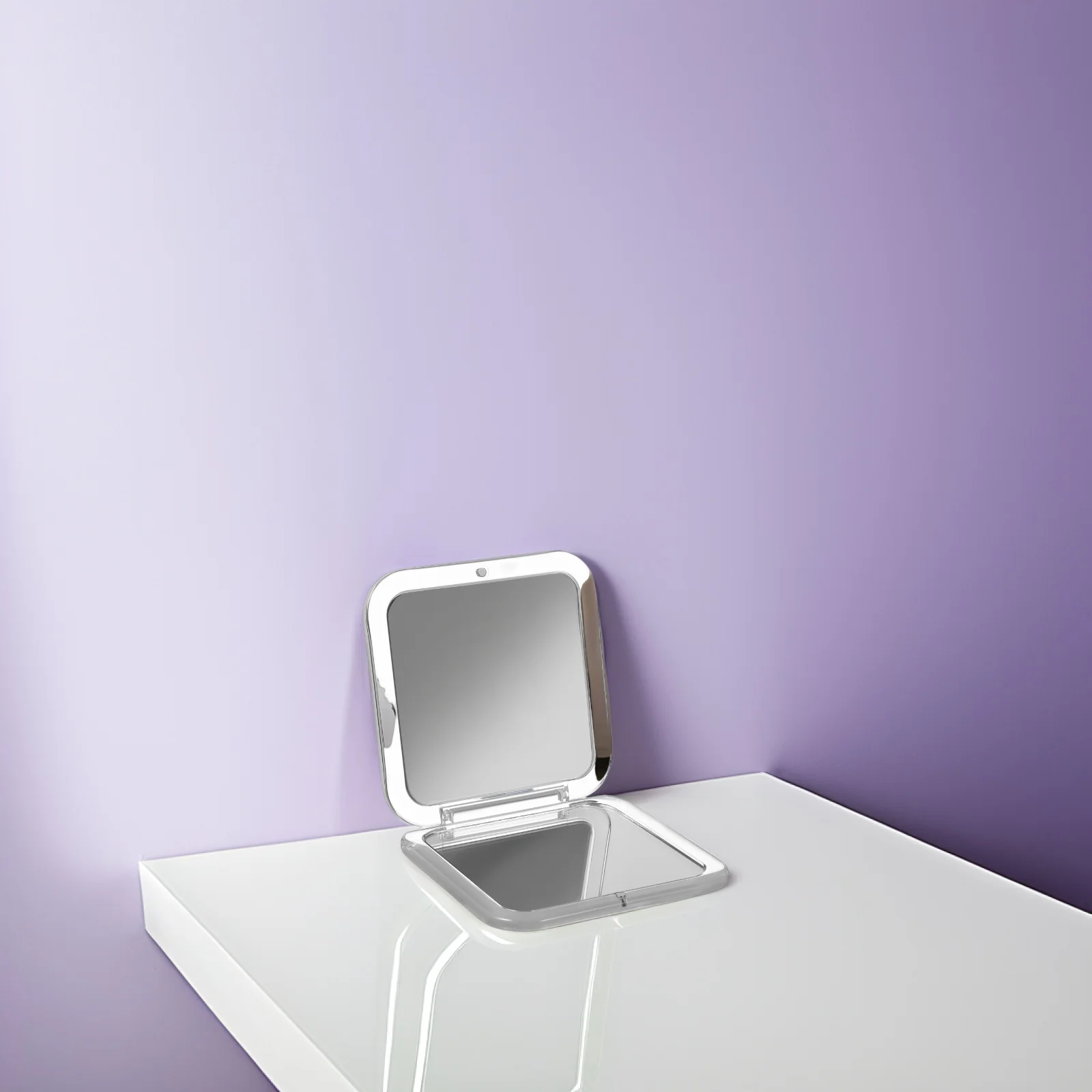 Folding Small Compact Mirror 15x Magnification Dual Side Portable Travel Makeup Pocket Mirror for Women Pocket Mirrors