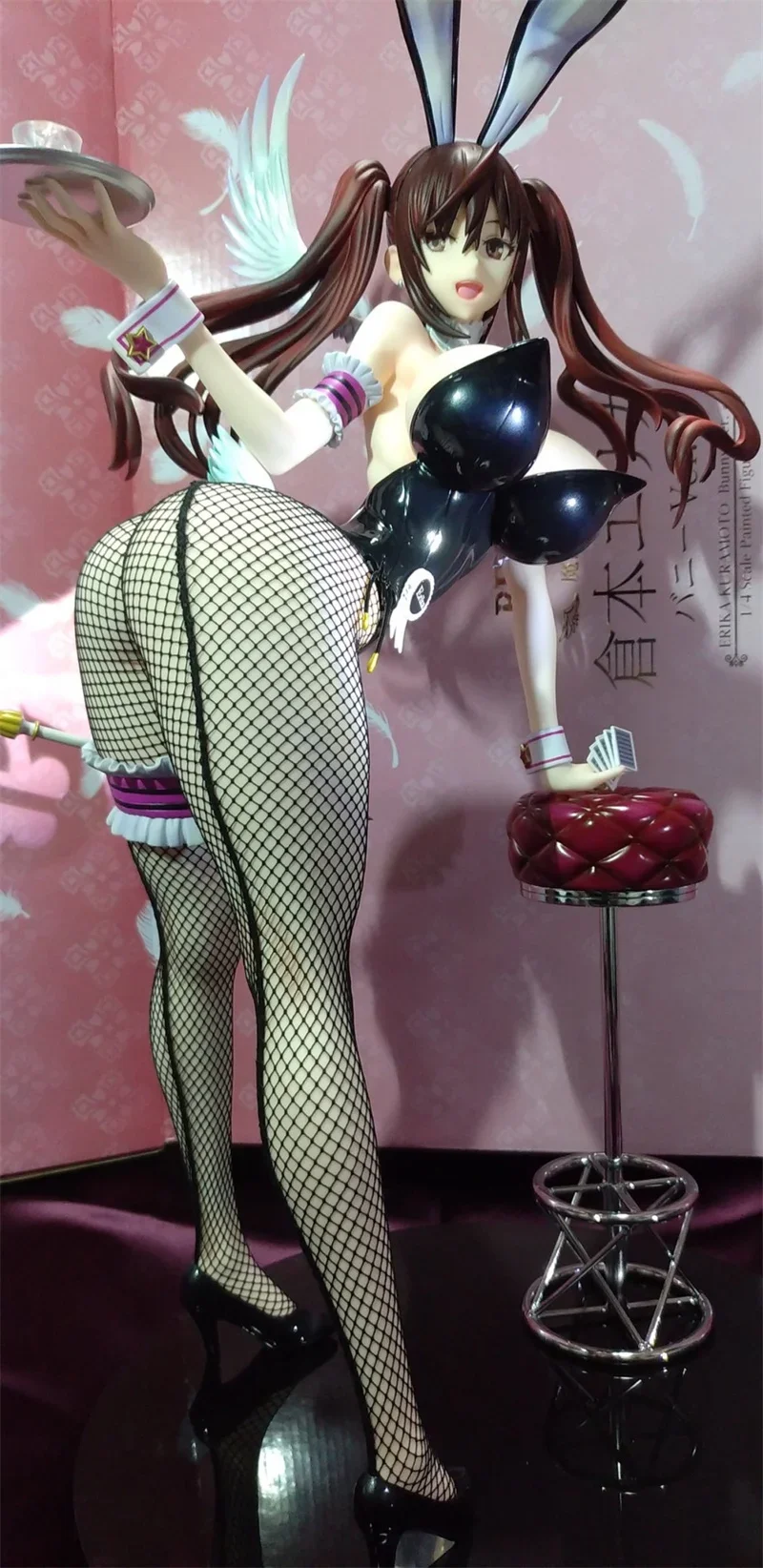 Erika Kuramoto Bunny Ver H44cm 1/4 100% Genuine Original Anime Figure Toys Collection Model