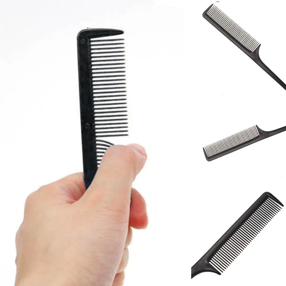 Portable Sharp Tail Comb Hair Style Teasing Hairdressing Hairbrush Pointed Tail Salon Hair Styling Anti-static Comb Hair Brush