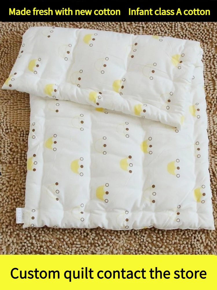 

Custom Pure Cotton Kindergarten Mattress Baby Mattress Quilt Baby Mattress Primary School Students All Cotton Bedding Comforter