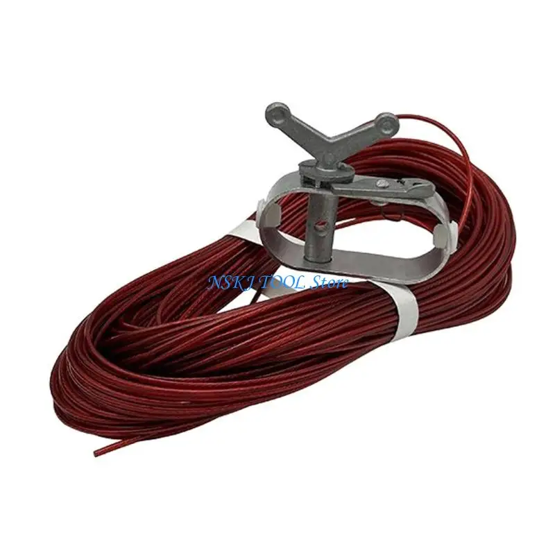 L8RC Impermeable Steel Center Cable and Aluminum Tensioning Device for Permanent Pool Cover Fastening Repairs
