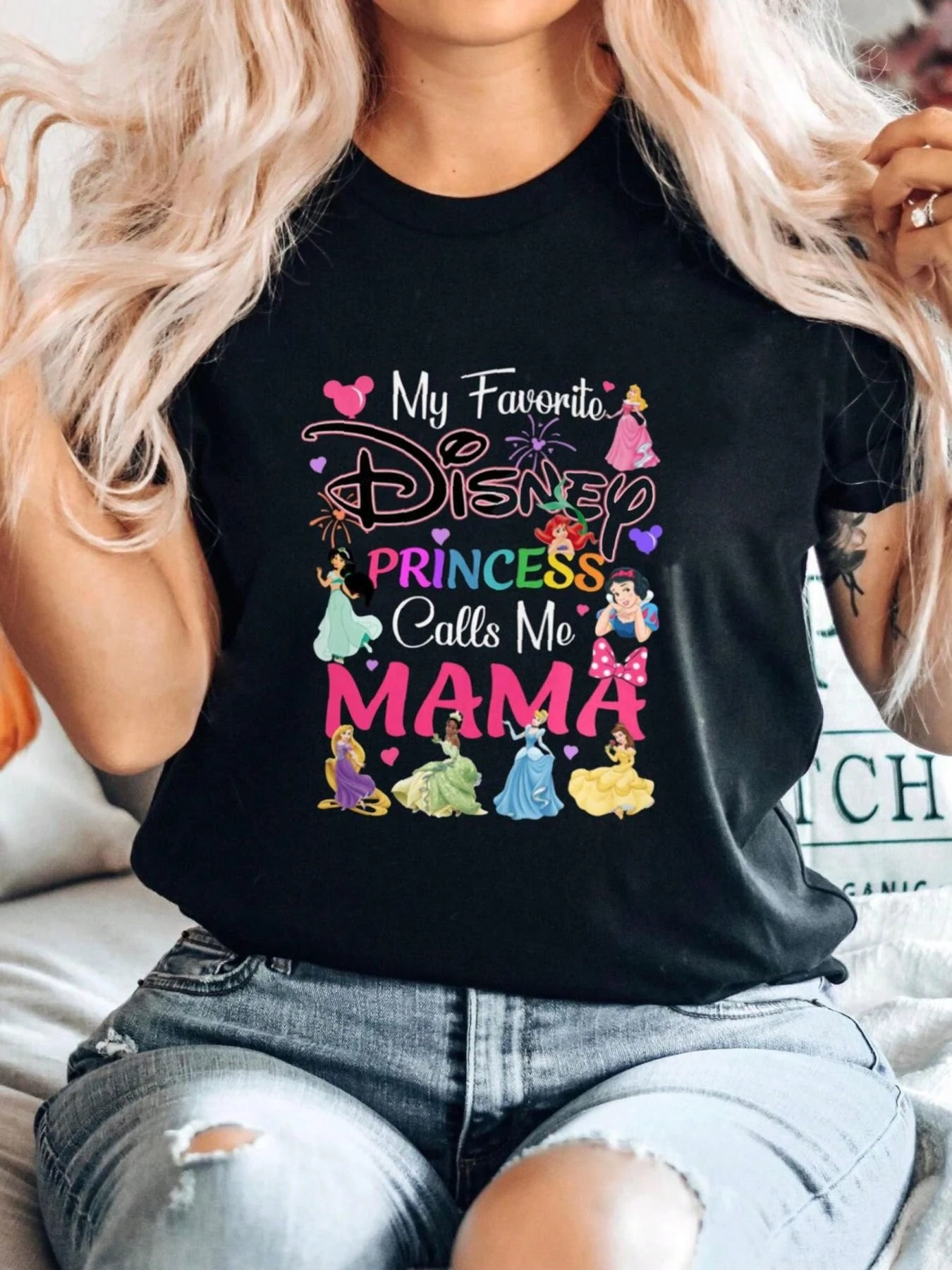 

Disney Cotton Mothers Day Sweatshirt, Disneyworld TShirts, Mothers Day Tee, Disney Mama Shirt, Mama Sweatshirt, Female Clothes