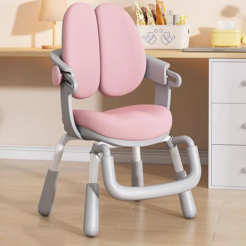 

Safety Seats Kids School Furniture Armchair Growing Children Height Adjustable Study Room Silla Infantil Girl Designer JGY