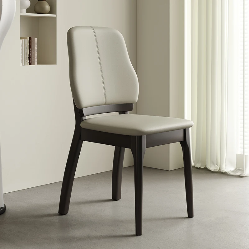 

Minimalist Designer Dining Chairs Italian Waterproof Comfortable Modern Dining Chairs Leather Sturdy Sillas Comed Furniture Home