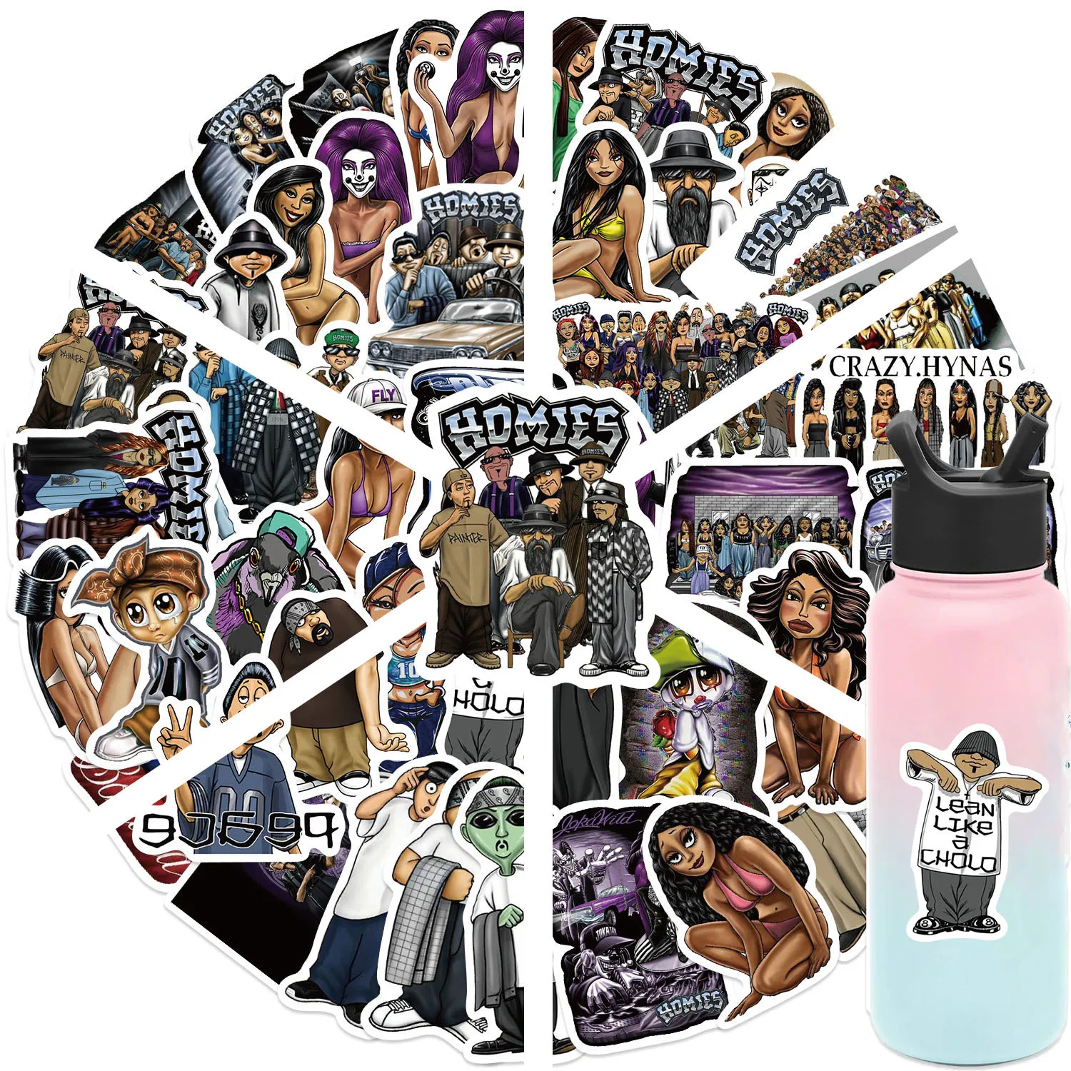 10/30/50 pçs casas criativo pet graffiti adesivo para mala skate portátil bagagem telefone estilo diy decalque pegatina ﻿