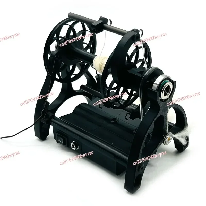 12V Electric Household Mini Spinning Wheel, Wool Spinning Fibre Spinning Wheel