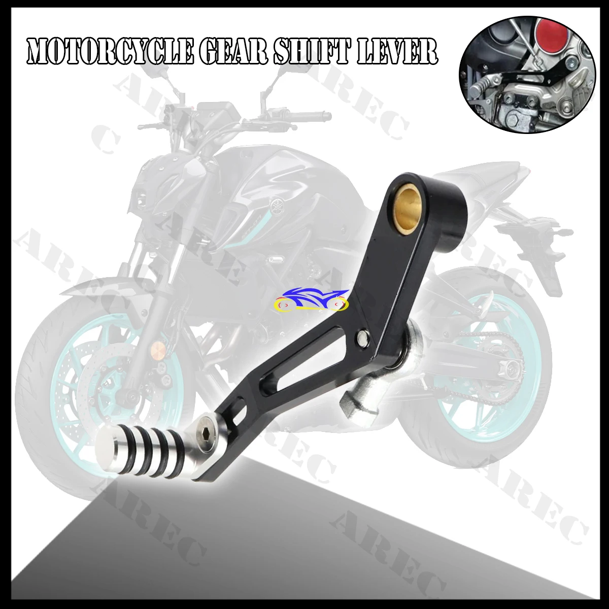 Levier de changement de vitesse de moto pour YAMAHA MT-07 Tracer XSR 700 2016-2024 XSR700 MT07 Tracer pédale de levier de vitesse gauche réglable