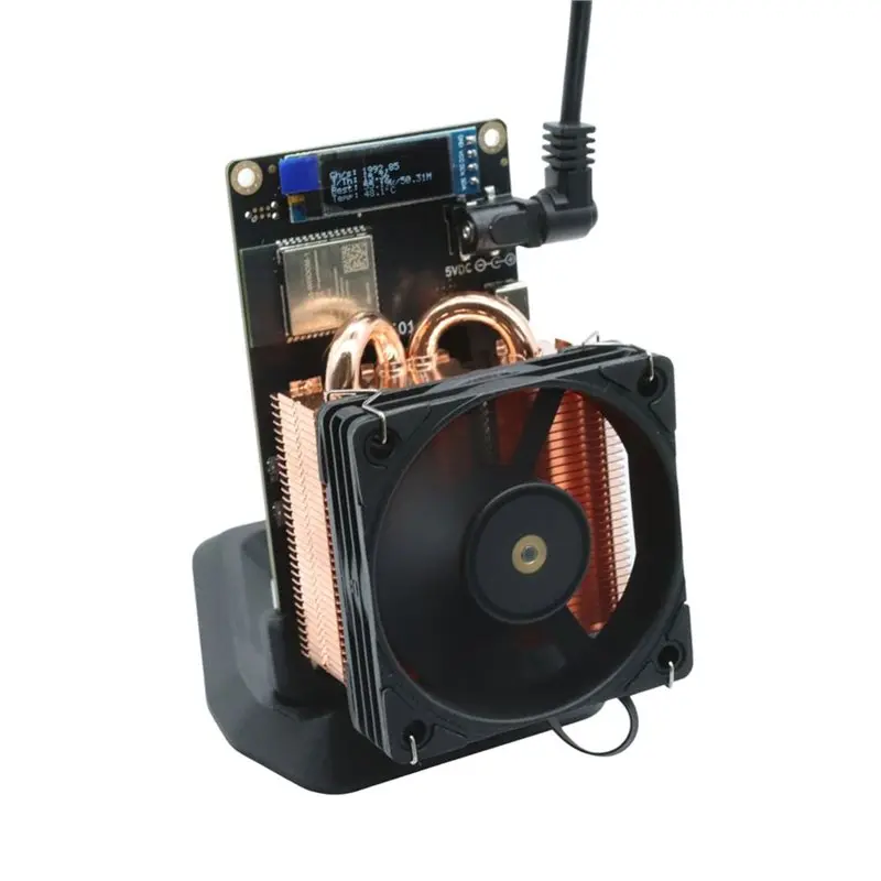 For Gamma 601 1.9TH/S BTC Solo Miner 30W BM1370 Asic Chip Bitcoin Crypto Miner Powerful Silent Fan BR PLUG-B51B