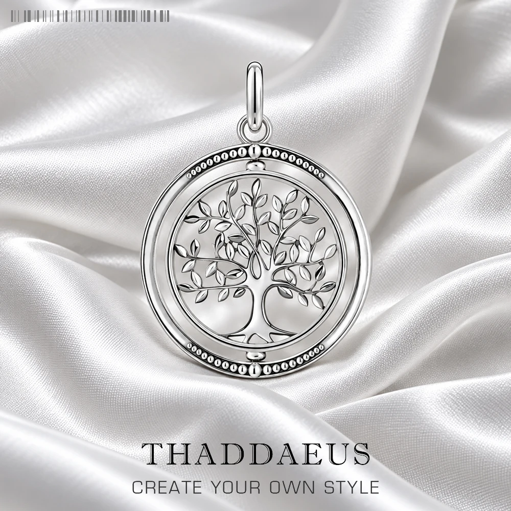 Baum des Lebens Anhänger brandneuer edler Schmuck Liebesaccessoires 925er Sterlingsilber romantisches Geschenk für Frau
