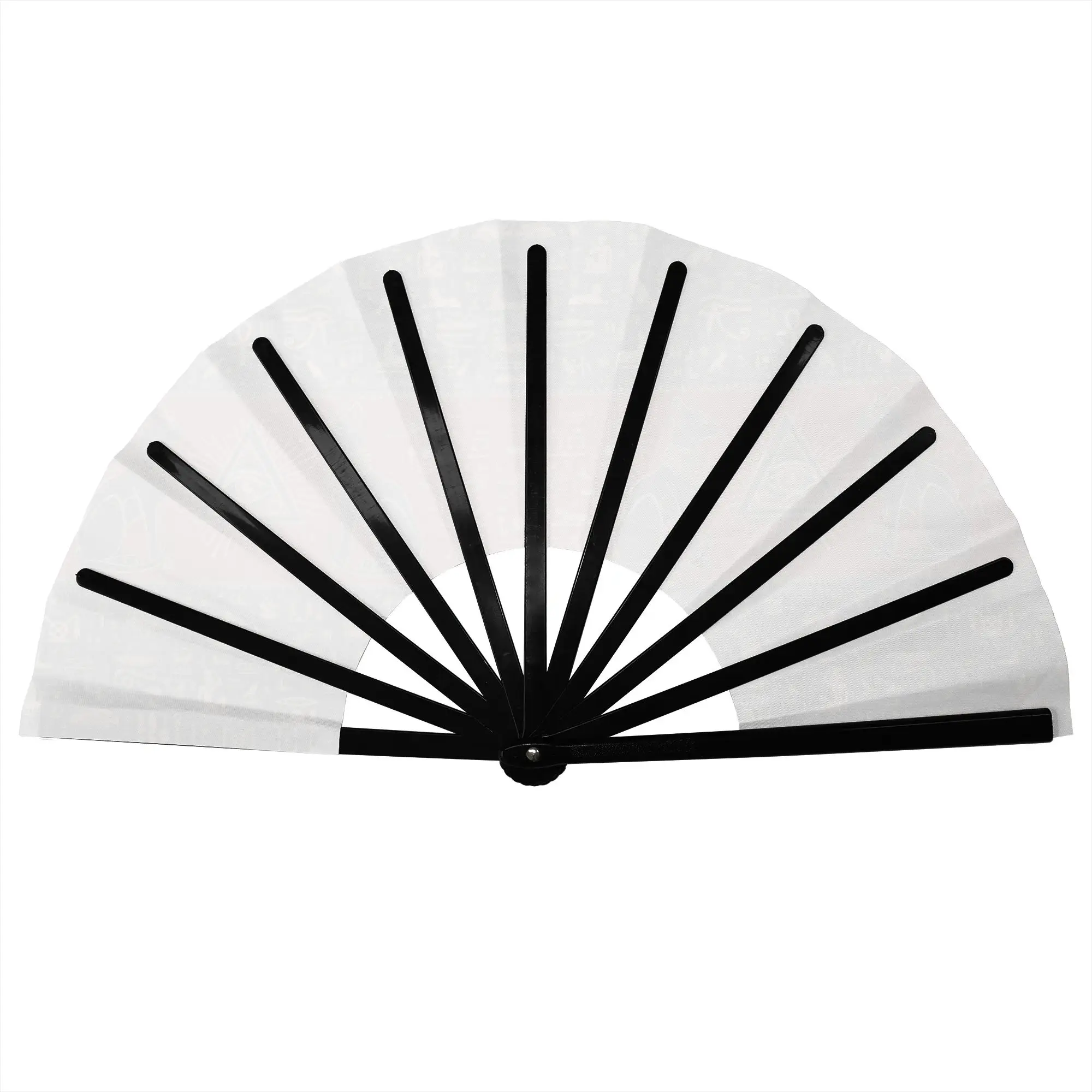 Egyptian Hieroglyphs Stylish Hand Fan Ancient Egypt Symbol Fan Aesthetic Costume Prop Folding Fans For Wedding Party Gift