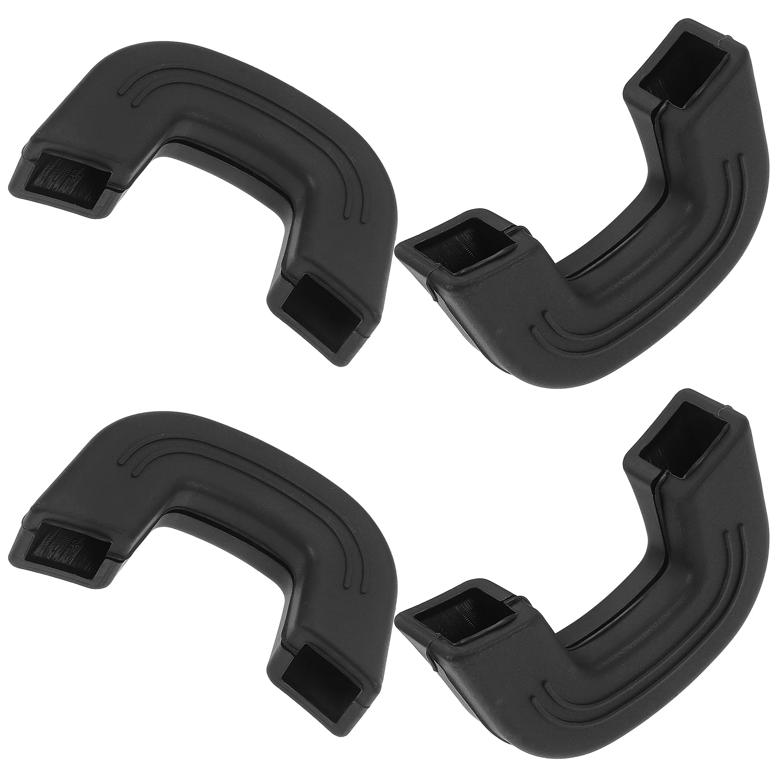 

4Pcs Pot Handle Holders Non-Slip Anti-Scald Heat Resistant Handle Sleeves Lightweight Bendable Kitchen Accessories