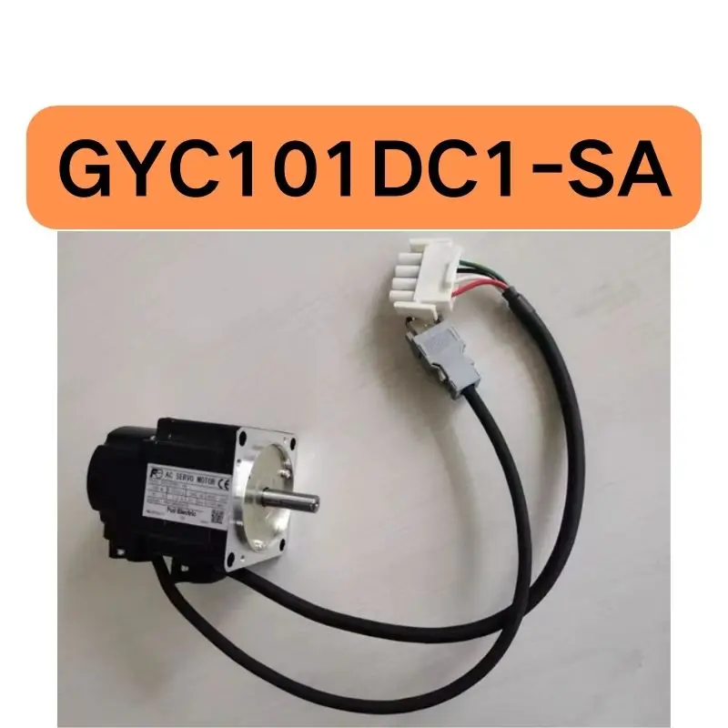 Used 100W servo motor GYC101DC1-SA tested OK and the function is intact