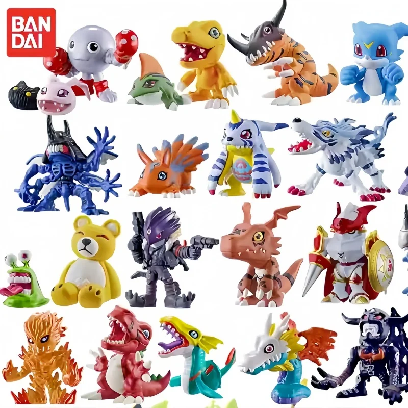 En Stock Bandai Digimon Adventure Tyrannosaurus Rex colección de muñecos 01 Bullet 02 Bullet 03 Bullet periféricos de animé regalos