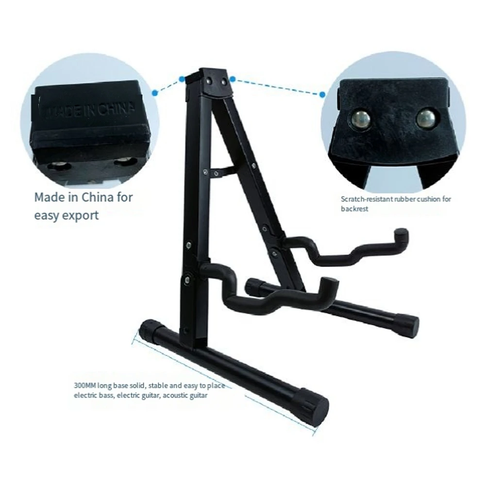 

Стойки для гитар ABME - для электрогитар, акустических и бас-гитар, аксессуары для гитар, складные стойки для гитар
