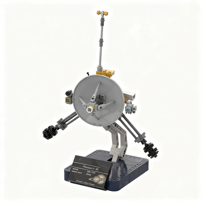 3206pcs MOC Probe Outer Solar System Space Model Building Blocks Toy Gift Creative Display Collectible Desk Premium Adult Kids
