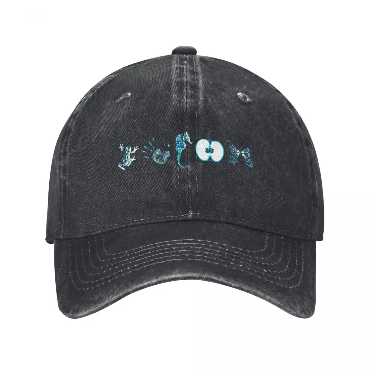 Fringe Glyphs Baseball Cap Sunscreen Cosplay Boy Child Women's