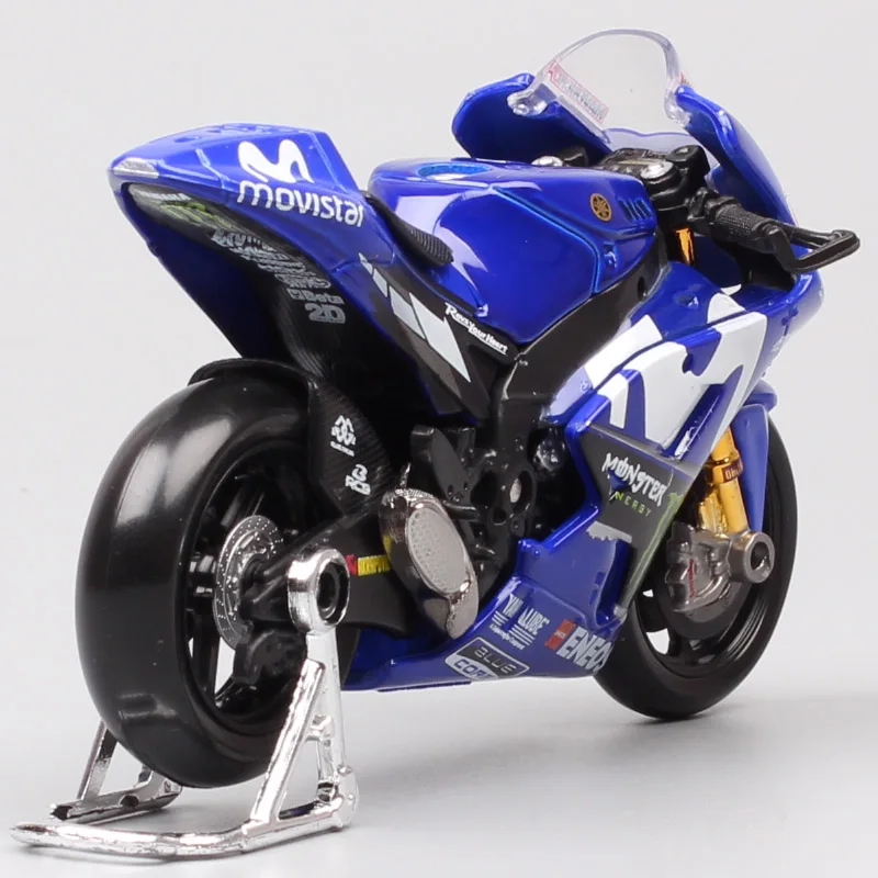 Maisto 2018 Yamaha YZR-M1 YZR M1 Rider w skali 1/18 # 25 Maverick Vinales GP Racing Model motocykla Zabawka pojazd Kolekcjonerskie