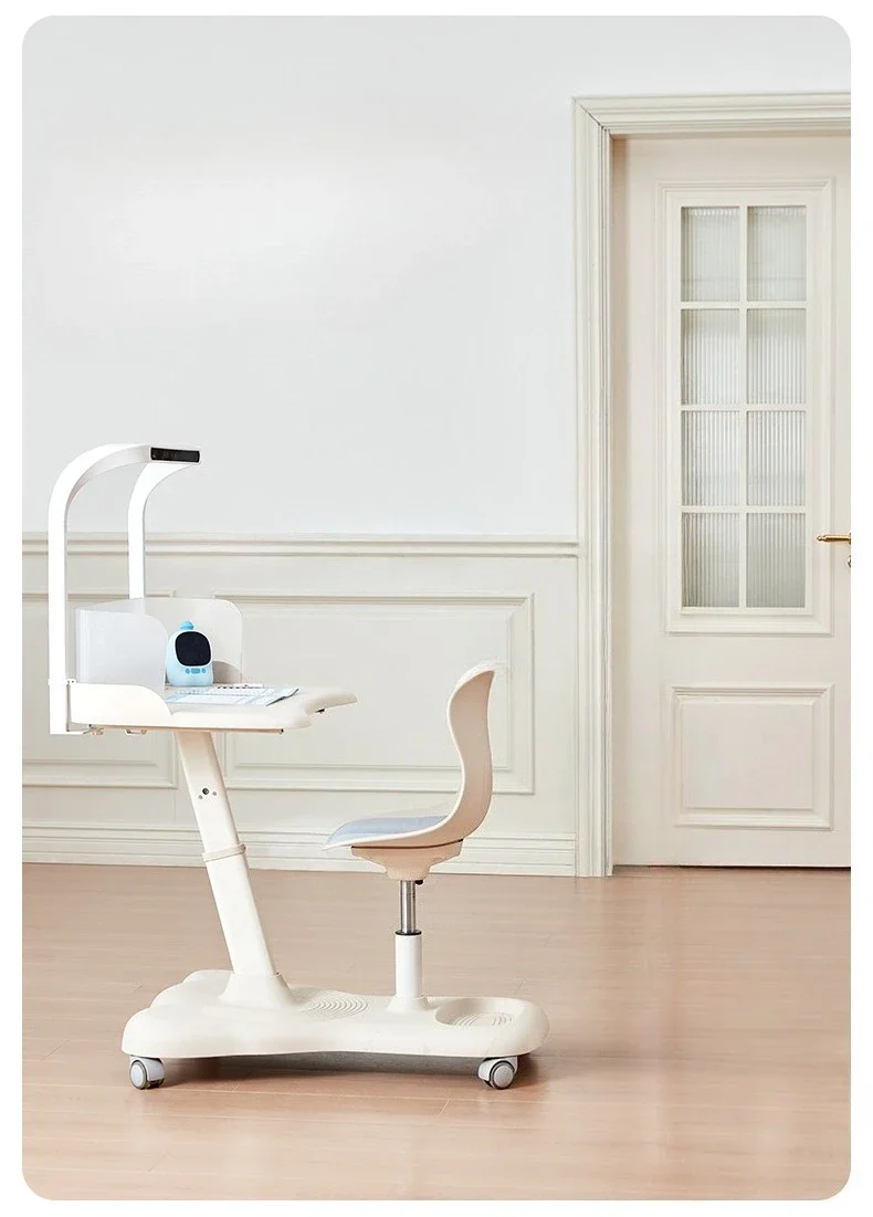 

Study desk, chair, integrated writing table, set household mobile table