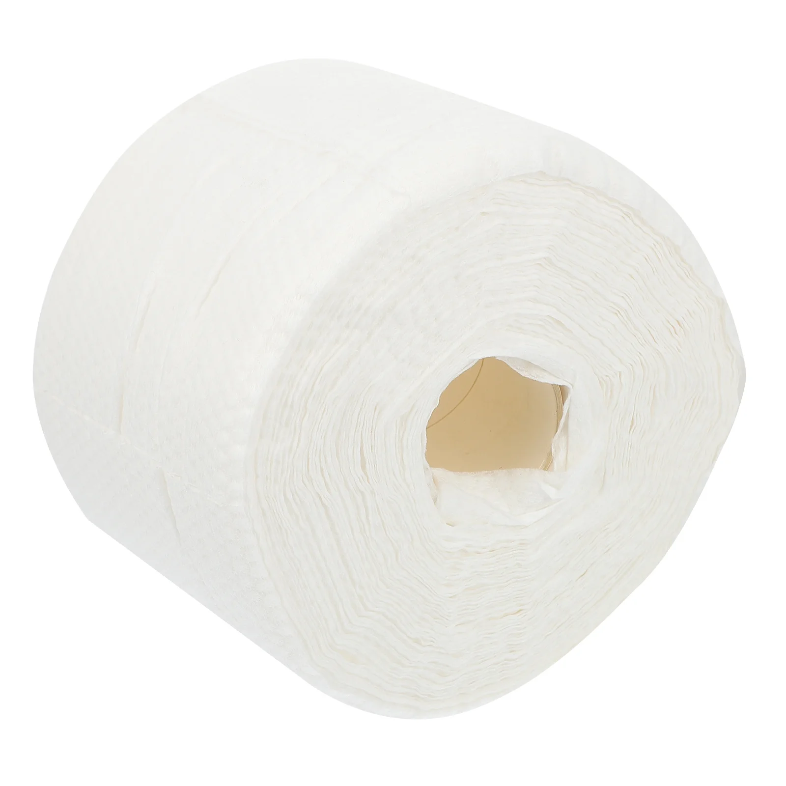 Cómoda toalla desechable para limpiar la cara, blanca, suave al tacto, absorbente, suave, amigable con la piel, toalla para lavar la cara, tejido Facial