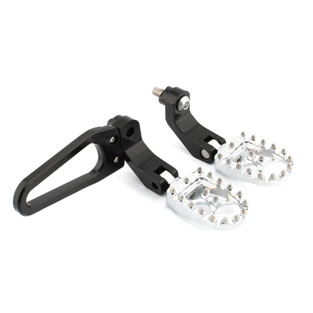 CNC Machining Motorcycle Parts Rear Foot Rests Pedal Passenger Foot Pegs Mounting Kit for b R18