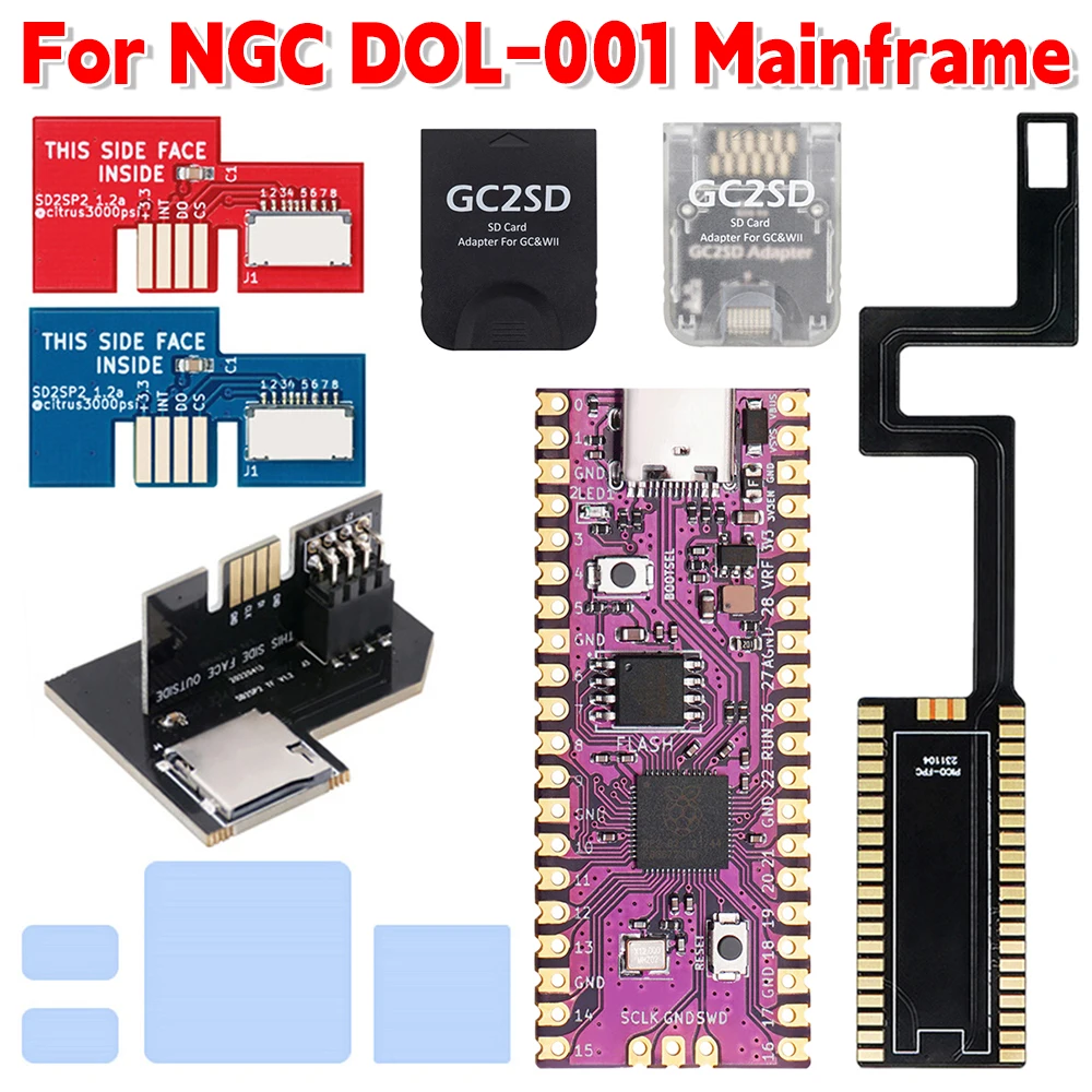 For Raspberry Pi Pico Board Kit Picoboot FPC Flex Cable For Nintendo Gamecube NGC GC2SD/SD2SP2 Retro Game Console Assesories