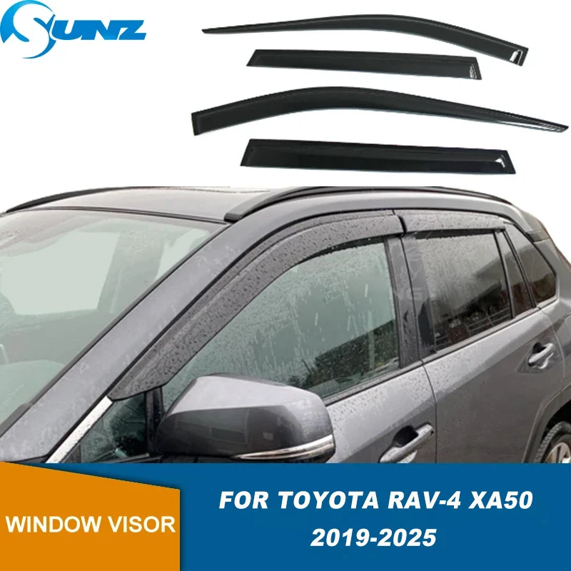 

Дефлекторы боковых окон для Toyota RAV4 XA50 2019-2025: Ветровики, защита от солнца и дождя