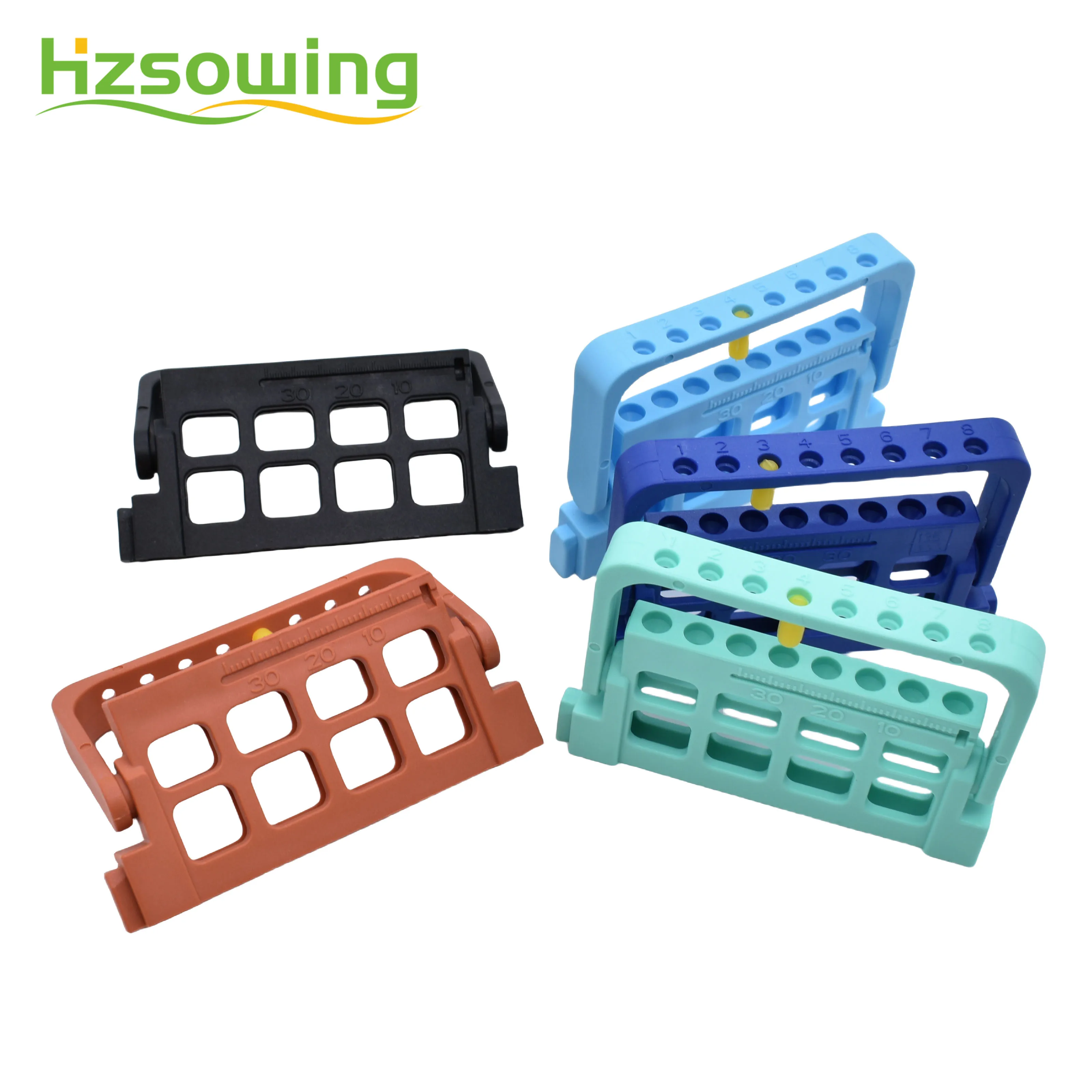 Endo Files Holder Dental Accessorie Rotary Handuse Files Stand Sterilization Boxes Dental Oral Care Dentist Supplie