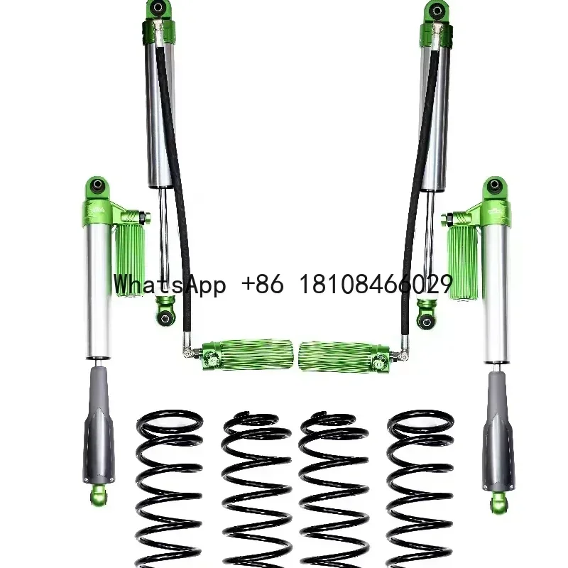 New adj style for Jeep Wrangler JL 2.5inch lift kit 4wd Offroad Parts nitrogen shock absorber