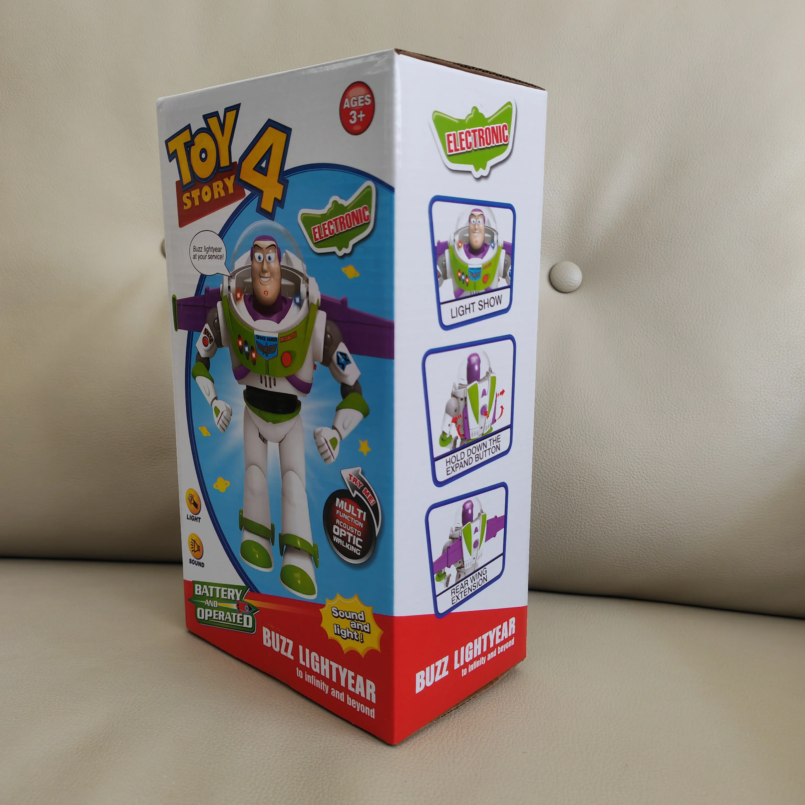 Elektrische Laufende Weltraum-Roboterpuppe mit Beweglichen Gelenken, Kreatives Geburtstagsgeschenk, Dekoratives Spielzeug für Kinder und Jungen – Detail 2