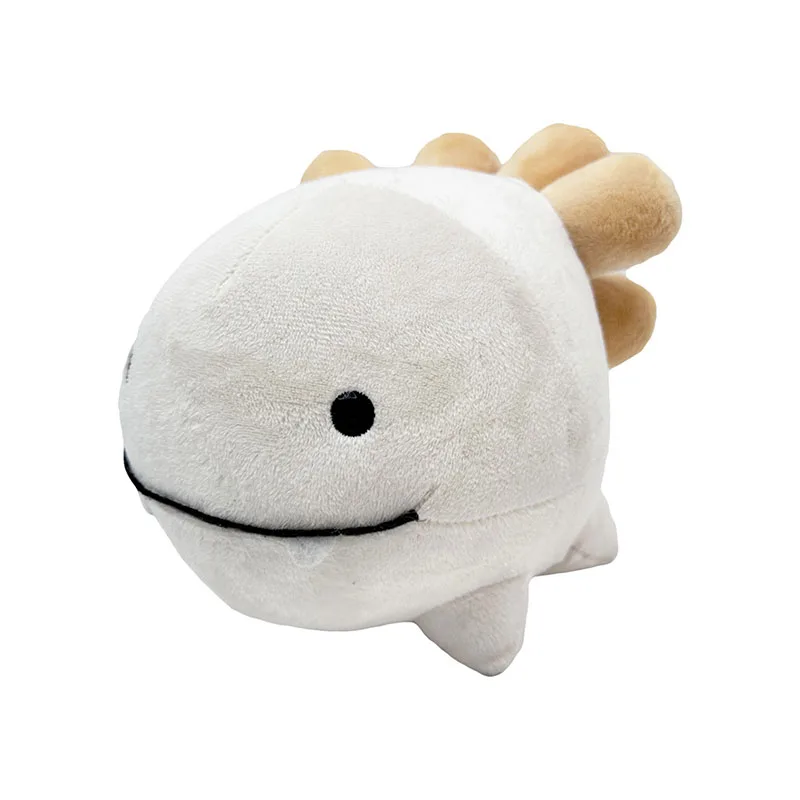 New 14cm Deepwoken Sharko Plush Smiling Big Mouth Salamander Cartoon Anime Animal Dolls As Christmas Gifts For Friends