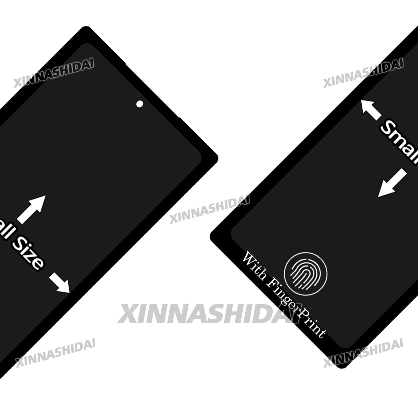 100%Tested Small Size OLED For Samsung Galaxy S24 Ultra LCD Display Touch Screen  for S24 Ultra Frame Digitizer Replacement Part