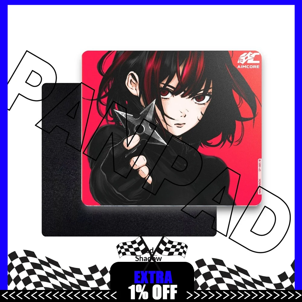 Gaming Accessories For Valorant - PAN Esports HongYing Glass Gaming Mousepad